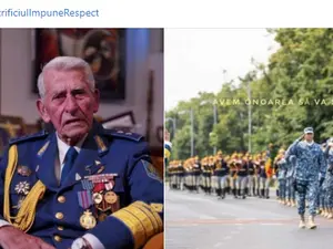 Radu Theodoru, general fondator al PRM, lăudat în Sputnik și fan AUR, lăudat de MApN. În cele din urmă, Ministerul Apărării a șters postarea.