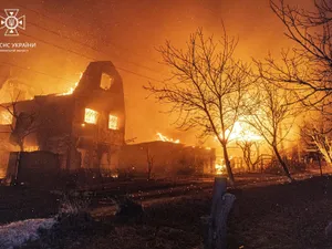 Odesa, sub asediul dronelor kamikaze rusești. Mai multe clădiri civile, lovite puternic - Foto: Facebook/Volodimir Zelenski - Caracter ilustrativ