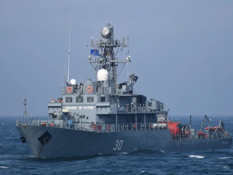 Nave ale României și Bulgariei au început vânătoarea de mine în Marea Neagră  - Foto: navy.ro (imagine cu caracter ilustrativ)