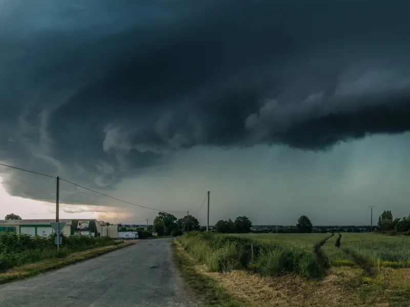 Coduri roșii de vânt, grindină și furtună, în mai multe zone din Moldova. / Foto: europafm.ro