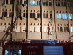 Incendiul de la Piatra Neamț/FOTO: youtube.com