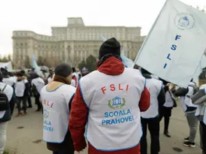 Sindicaliștii ies la proteste - Foto: Foto: INQUAM PHOTO, Călin George