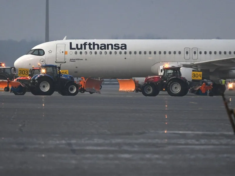 Programul curselor aeriene operate de Lufthansa poate înregistra perturbări - Foto: Profimedia Images