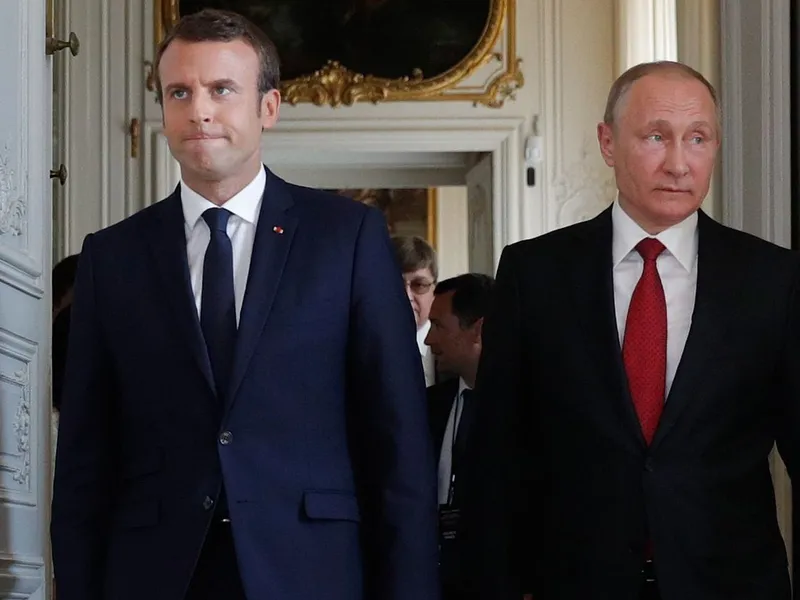 Macron și Putin, noi discuții despre criza din Ucraina: „Analizăm posibilitatea unei întâlniri”/FOTO: ft.com