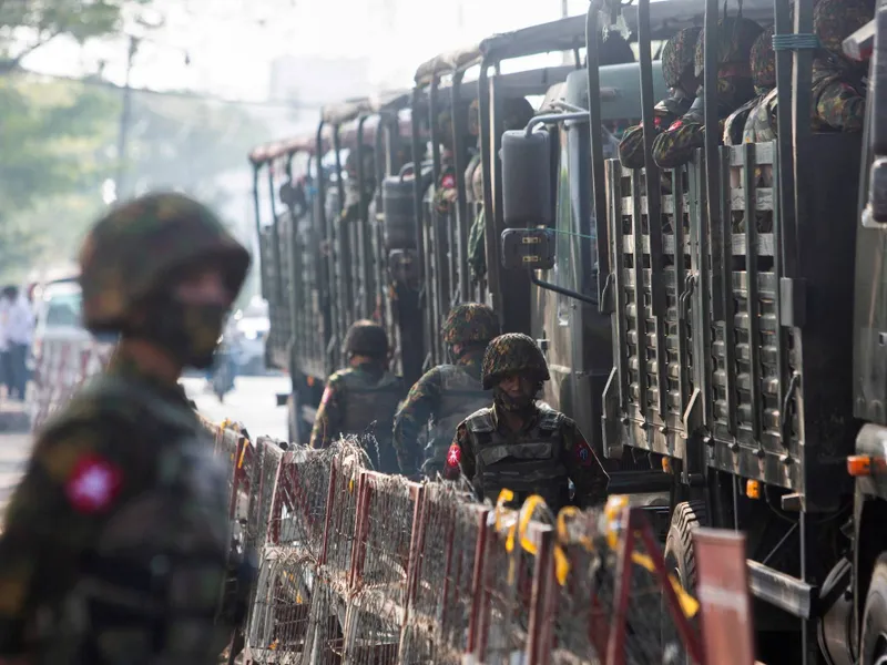 Junta militară din Myanmar incendiază ajutoarele umanitare/foto: japan times