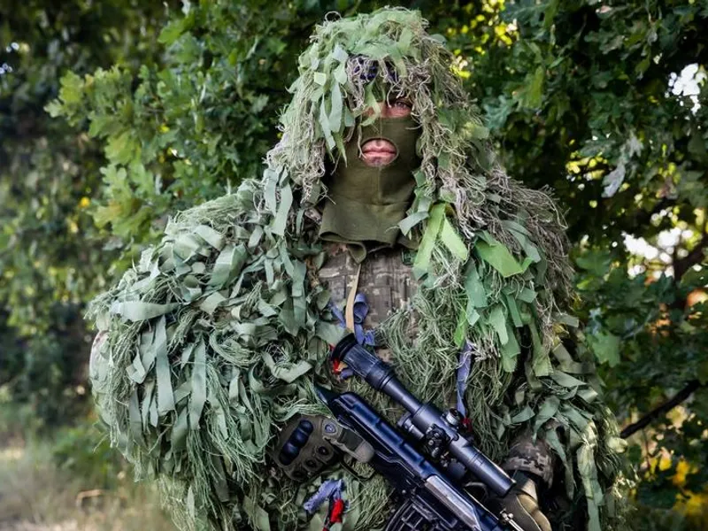 Sniperii ucraineni sunt foarte eficiențo- Foto: Profimedia Images