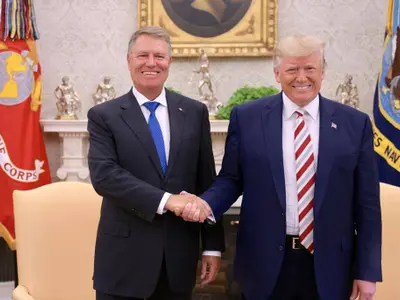 Klaus Iohannis s-a întâlnit marți cu Donald Trump. Foto Administrația Prezidențială