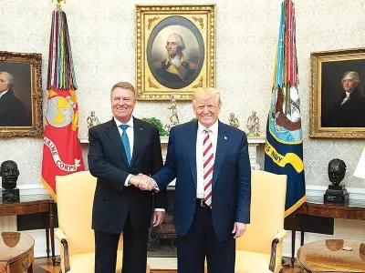 BIROUL OVAL Președintele Donald Trump l-a invitat pe președintele Klaus Iohannis la Casa Albă. Întâlnirea a avut loc pe 20 august