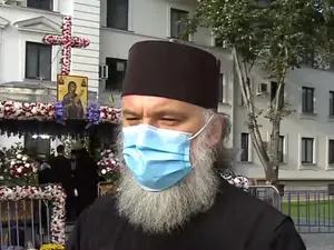 Părintele Constantin Sturzu, purtătorul Arhiepiscopiei Iașilor/ CAPTURĂ VIDEO: Digi 24