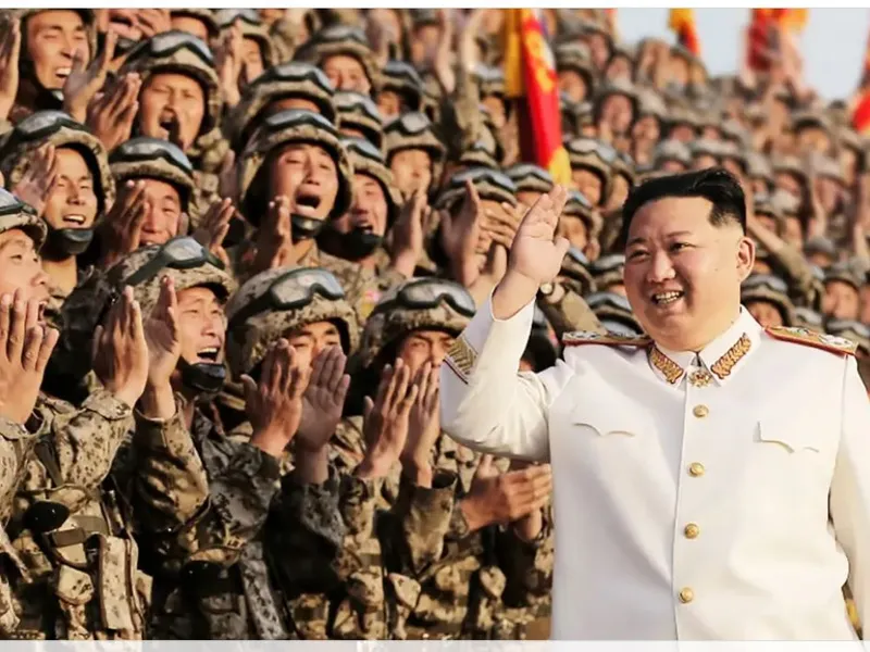 Putin i-a cerut lui Kim 100.000 de soldați/foto: KCNA