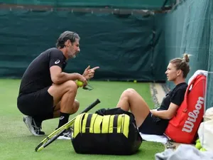 Mouratoglou și Halep - Foto: Profimedia