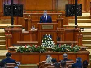 Nicolae Ciucă în Parlament - Foto: Profimedia