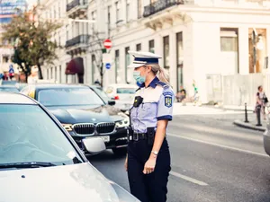 Polițiștii ies în stradă pentru siguranța circulației. Foto: Poliția Română/Facebook