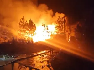 Rușii care au ocupat orașul strategic Melitopol, „surprinși” de ucraineni cu rachete HIMARS. / Foto: captură video