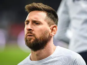 Leo Messi, la un meci din Ligue 1 PSG - Lyon - Foto: Profimedia Images