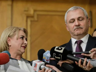 Viorica Dăncilă și Liviu Dragnea