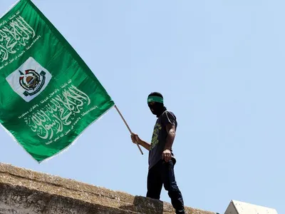 Germania interzice drapelele organizațiilor teroriste Hamas şi PKK. / Foto: bbc.com