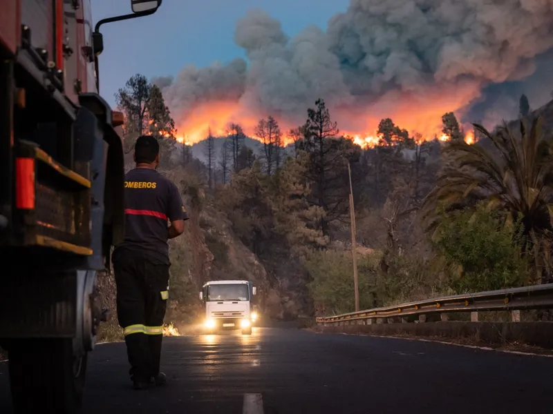 Incencdii de vegetație pe insula La Palma - Foto: Profimedia Images