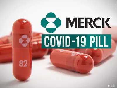 Marea Britanie, prima țară din lume care autorizează pastila anti-Covid dezvoltată de Merck/FOTO: wpsdlocal6.com