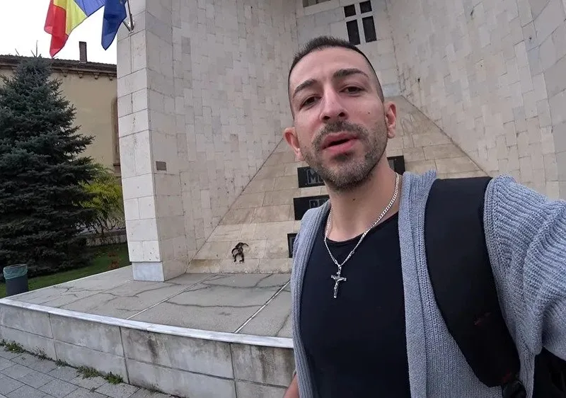 Vlogger-ul american Evan - Foto: Captură Video