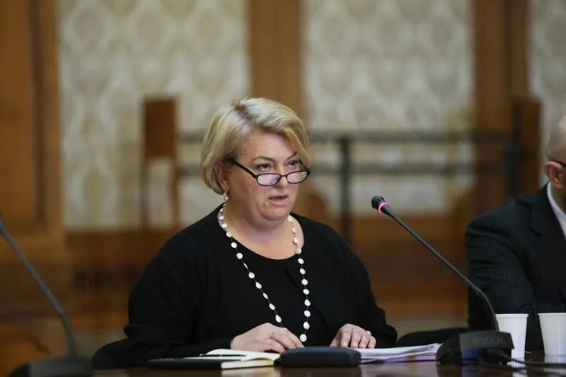 Doina Gradea a fost audiată marți de Comisia de cultură din Parlament. Foto Inquam Photos/George Călin