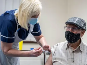 Campania de vaccinare anti-COVID în Marea Britanie/FOTO: Getty