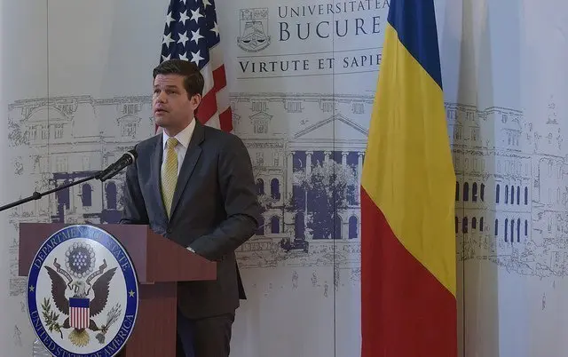 Wess Mitchell, la Universitatea din București