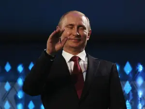 Putin rămâne  pe primul loc pe lista politicienilor în care ruşii au cea mai mare încredere/FOTO: Getty