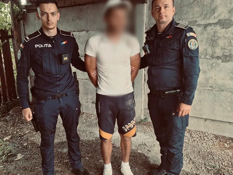 Hoț prins de polițiști Foto: Poliția Prahova