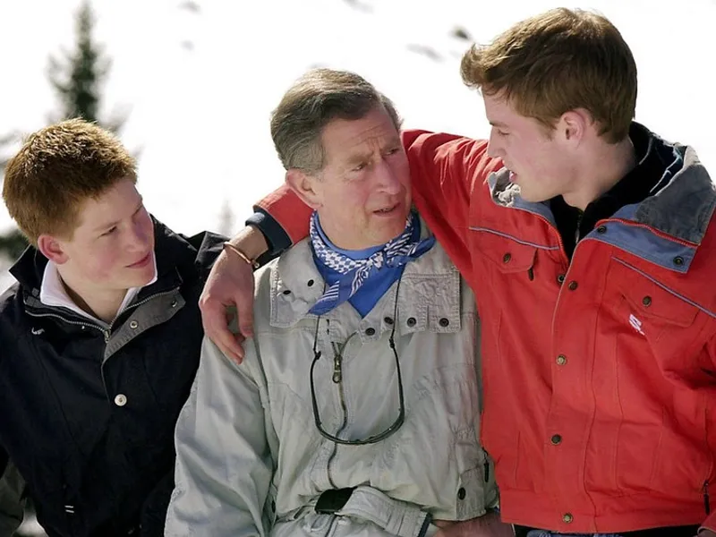 Prinții Harry, Charles și William. Foto: Royal.uk