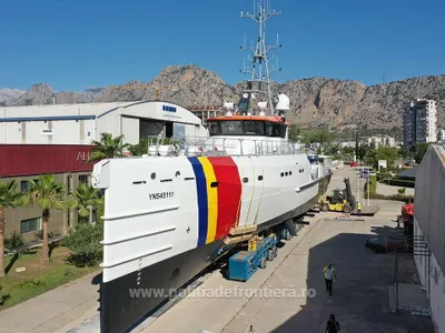 Navă maritimă de patrulare - Foto: Poliția de Frontieră