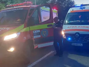 Trei persoane au fost rănite în urma unui accident rutier pe DN1 pe sensul spre București/FOTO: Facebook/Ambulanta