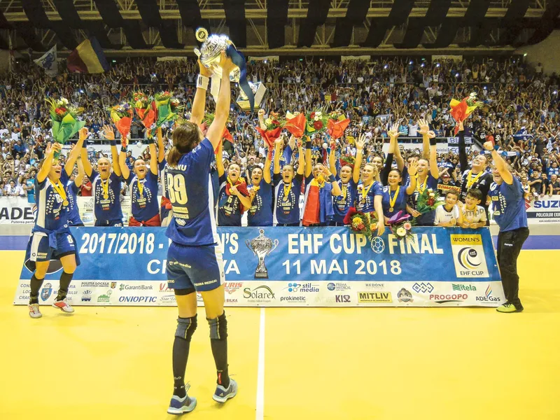 Câștigarea cupei EHF a fost o premieră pentru handbalul din Craiova