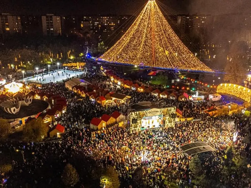 Târgul de Crăciun West Side Christmas Market din cartierul Drumul Taberei. / Foto: Primăria Sectorului 6