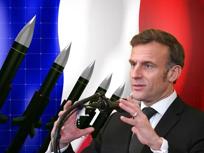 Franța își extinde scutul deasupra Europei. Macron: Trimitem avioane cu bombe nucleare în Germania - Foto: Profimedia images