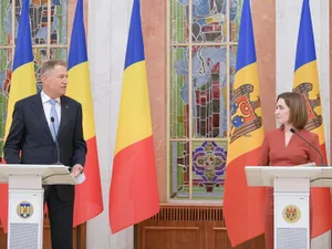 Iohannis a discutat cu Maia Sandu / FOTO: presidency.ro