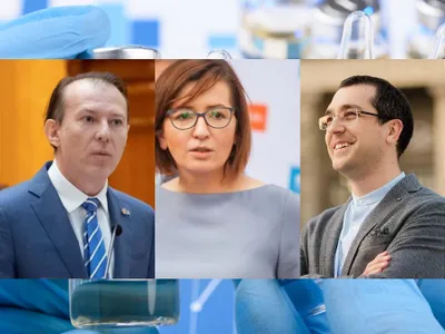 Dosar DNA pentru achiziția de vaccinuri în pandemie. Vizați, Vlad Voiculescu, Ioana Mihăilă și Florin Cîțu Foto: Freepik/ colaj Facebook