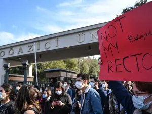 Protestul studenților din Turcia/FOTO: Getty