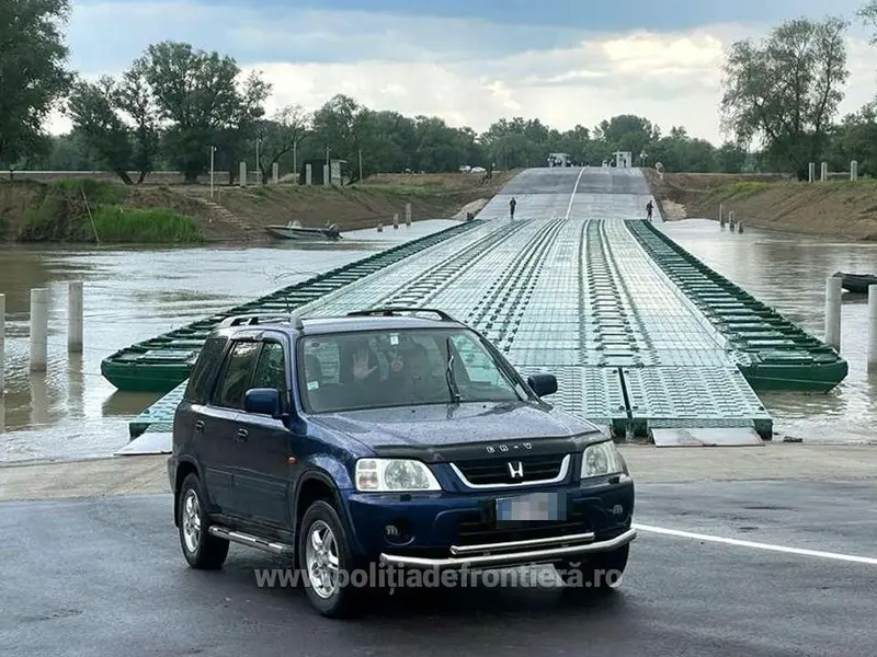 Nou punct de trecere între România și Republica Moldova Foto: Poliția de Frontieră