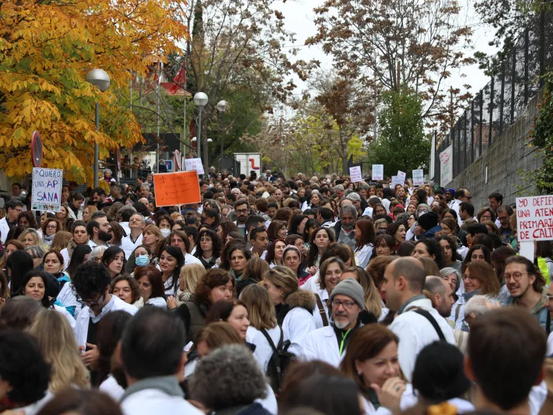 Medicii de familie și pediatrii din Madrid încep o grevă "istorică" /foto: Profimedia Images