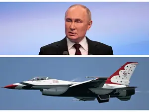 Detaliul incredibil care face ca România să nu fie o țintă pentru Putin dacă Rusia e atacată cu F-16 - Foto: Profimedia Images