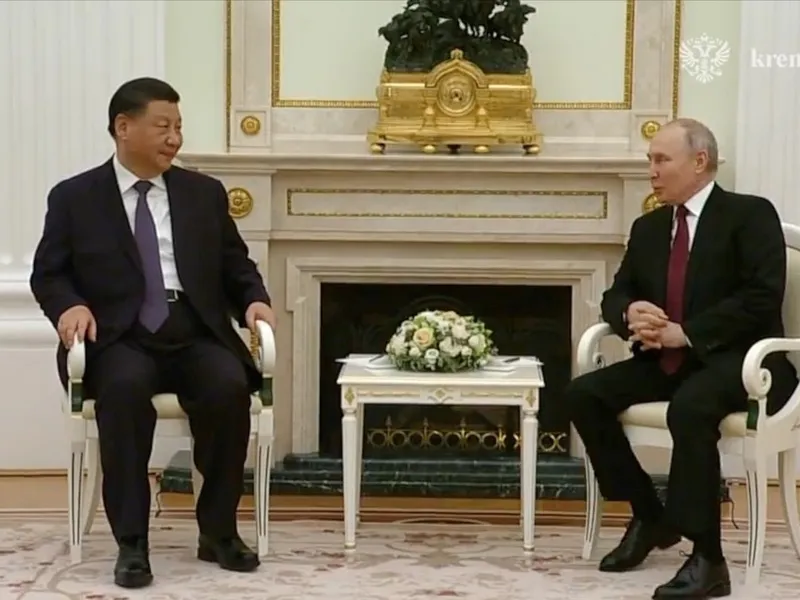 Xi Jinping și Vladimir Putin - Foto: Profimedia Images