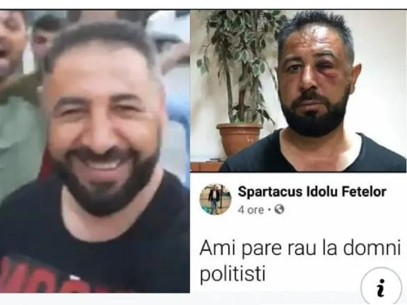 Interlopul Spartacus, care amenințase cu bătaia jandarmii dacă vin în Rahova, a fost condamnat la 5 ani și două luni de închisoare Foto: Facebook