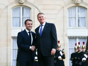 Iohannis și Macron - Foto: Profimedia