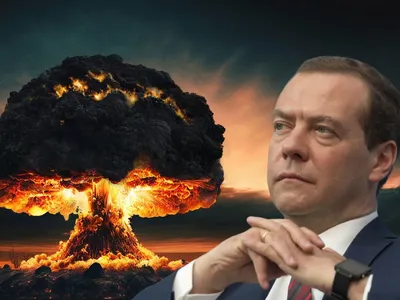 Medvedev a avertizat că o înfrângere a Rusiei în Ucraina ar duce la un război nuclear - FOTO: Profimedia