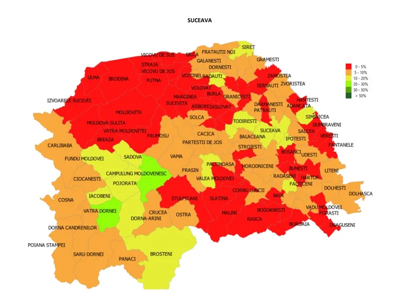 Suceava. Sursa: CNCAV