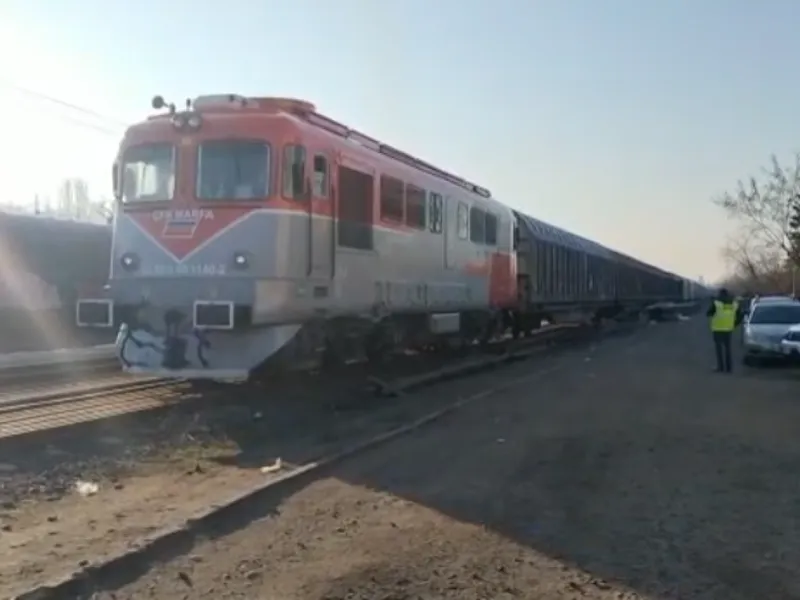 România trimite a doilea tren cu ajutoare pentru Turcia. A plecat astăzi din București - FOTO: Facebook/CFR Marfă