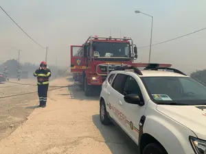 Pompierii români, în misiune în Grecia Foto: IGSU