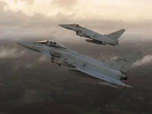 Două Eurofighter din Bulgaria ridicate la interceptare/foto: eurofighter.com