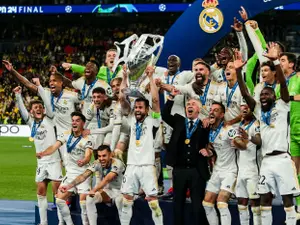 Real Madrid a câștigat a 15-a oară Champions League. A îngenuncheat Borussia Dortmund cu 2-0 - Foto: Profimedia Images